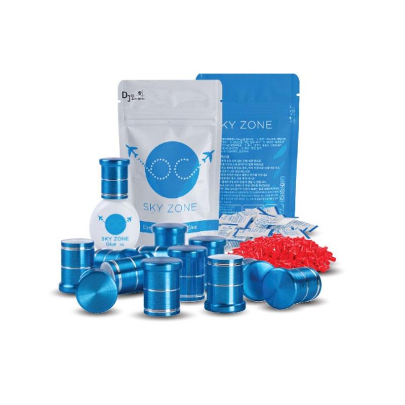 Принадлежности для наращивания ресниц, клей Sky Zone Colas, 5 г, черный корейский клей для инструментов для макияжа, самый быстрый и сильный