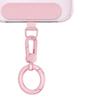 Universal Metal Phone Lanyard Gasket Patch Rotatable Metal Buckle Hanging Steel Clip Card Cord Tab Mobile Phone Accessories 1