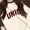 2025 Summer New Loose Casual Color Contrast Splicing Letter Printed Short-sleeved T-shirt for Women