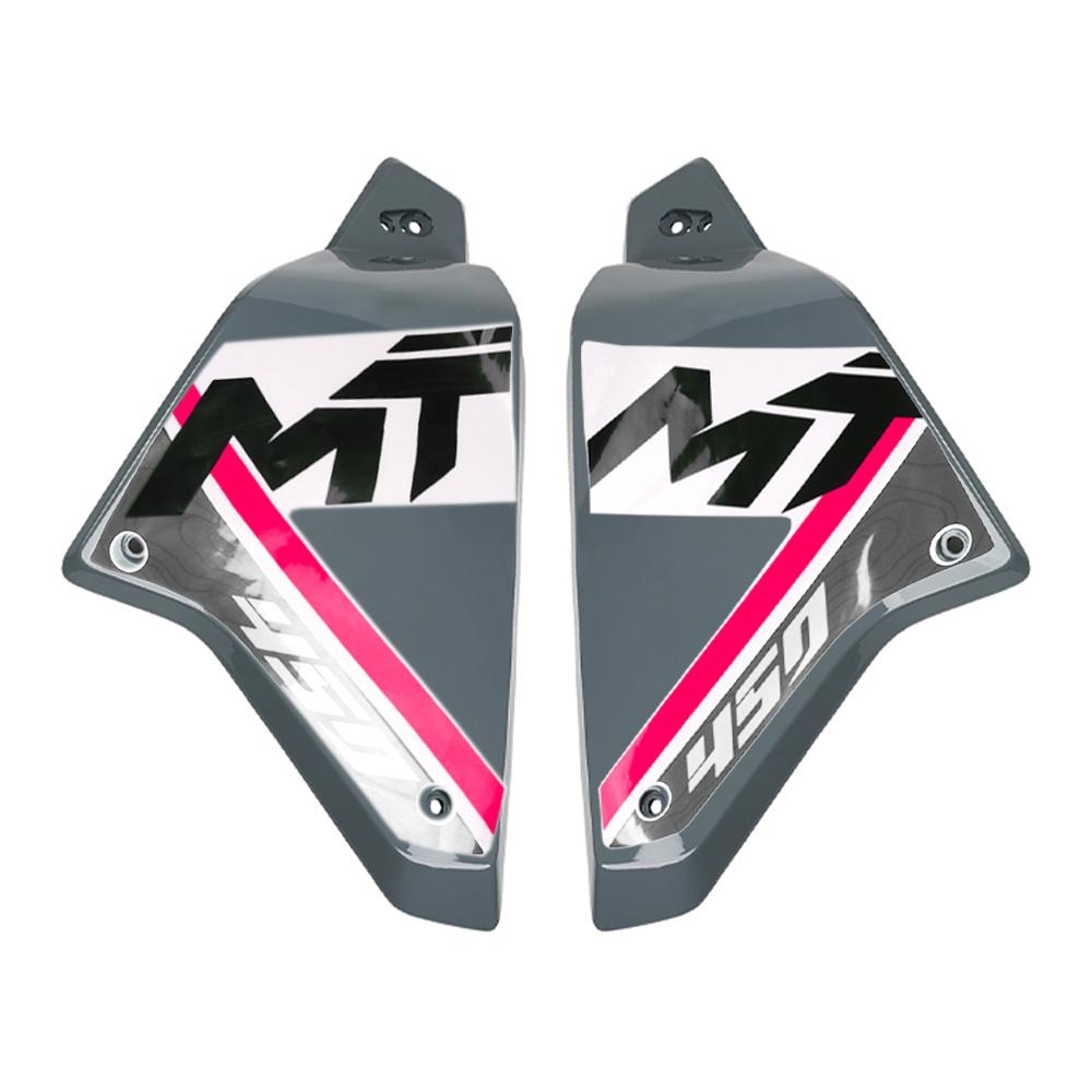 Для CFMOTO 450MT 450 MT MT450 Защитная пластина радиатора Мотоциклетные радиаторы Декоративные крышки Левая и правая оболочки Имеют наклейки