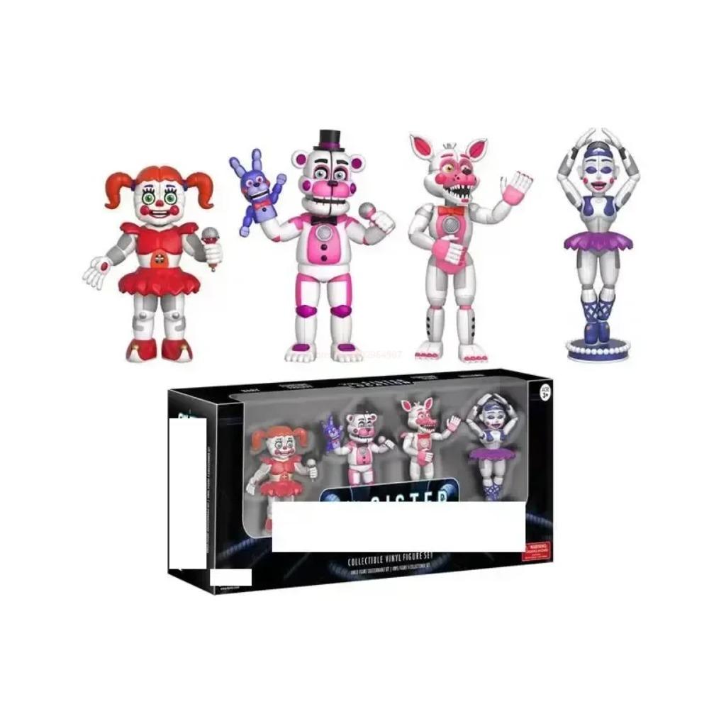 Fnaf Bear Midnight Harem Five Nights Joint Подвижная съемная игровая фигурка At Five Nights Security Breach Модель Детская игрушка