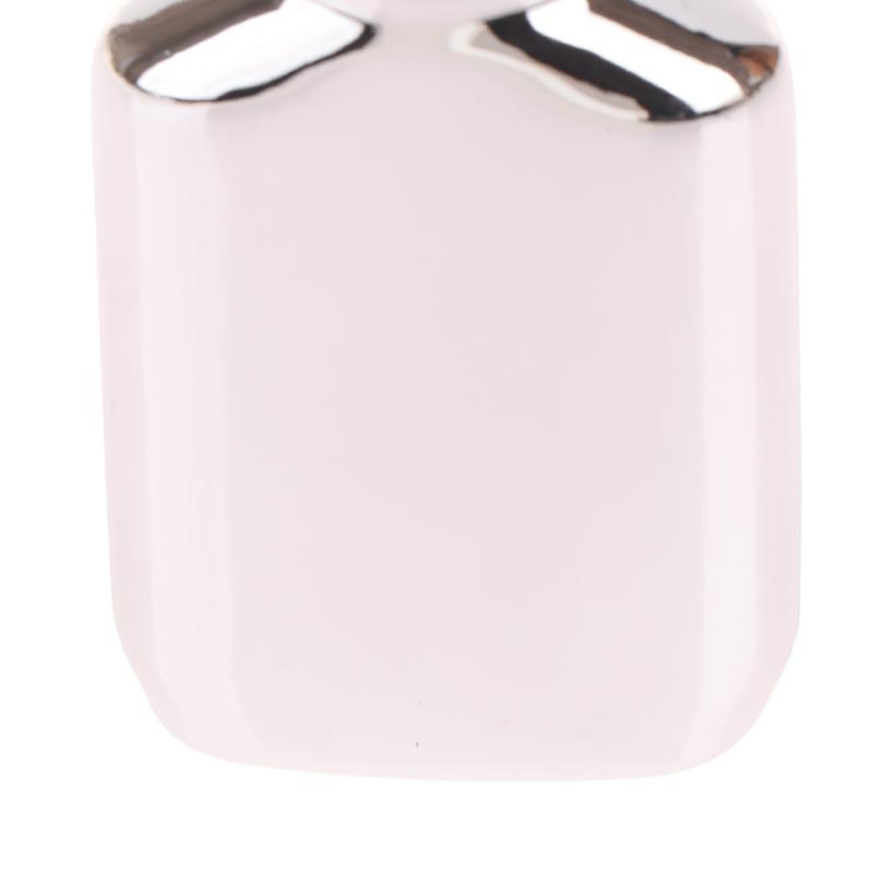 Пустые стеклянные флаконы для геля для ногтей объемом 15 мл, гальванизированные серебряные флаконы для лака для ногтей, флаконы для упаковки геля для ногтей