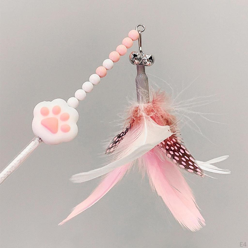 Cat Teaser Stick Interactive Rod for Pounce Indoor Cats