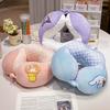 Melody Kulomie Double Hump U-Shaped Pillow Neck Pillow Travel Portable Car Cervical Pillow Nap Pillow