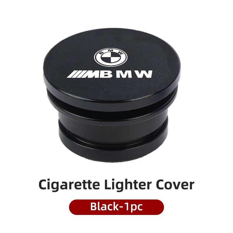 New Metal Car Cigarette Lighter Cover Decorative Cover DustProof Dust Cover Auto  Accessories For BMW Motorsport X1 X3 X5 E