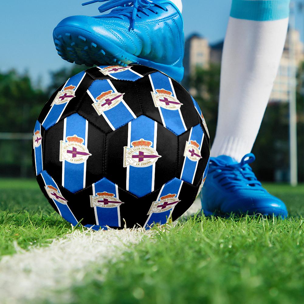Футбольные мячи Deportivo Football Размер 5, Противоскользящий, Защитный футбольный мяч, Для занятий спортом на открытом воздухе, Уникальный подарок, Подходящий для него/нее, Дни рождения