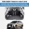 Коврик в багажник автомобиля для Chery Tiggo 8 5-Seat 2018, изготовленные на заказ автомобильные аксессуары, интерьер автомобиля