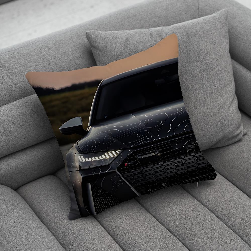 Sports Car AAudiS RS Pillow Case Soft Cushion Cases for Farmhouse Sofa Decor Home Decorations and Protector