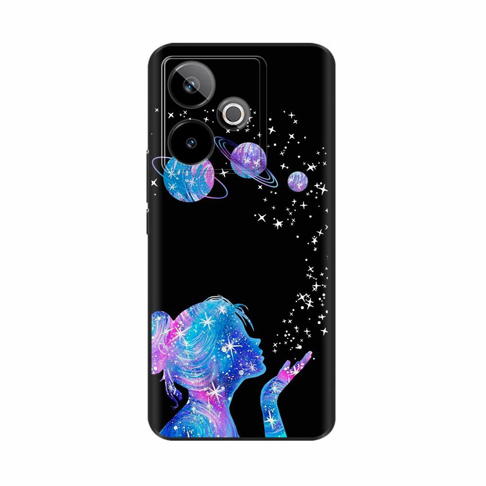 Чехол для телефона Realme GT 7 Чехол Мультяшная Защитная Задняя Крышка Для Realme GT 7T GT7T RMX5085 Мягкие Силиконовые Чехлы GT7 TPU Coque
