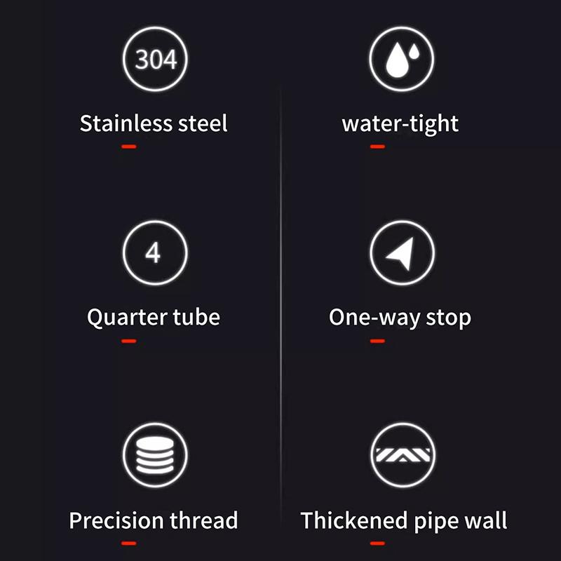 Male Female Check Valve One Way Non-Return Valve Water Heater Toilet Water Pipes