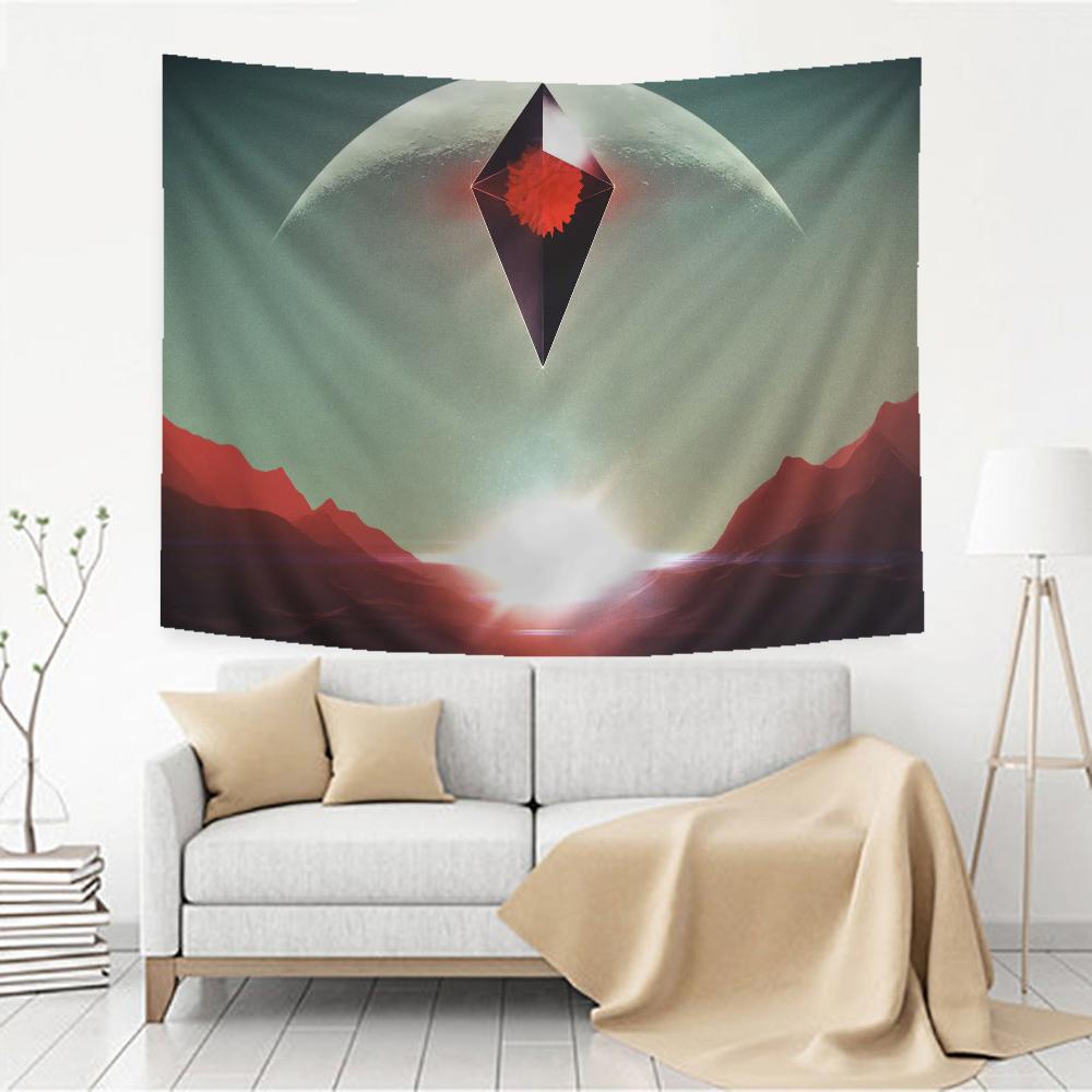 No Mans Sky Hanging Bohemian Tapestry Hanging Tarot Hippie Wall Rugs Dorm Japanese Tapestry