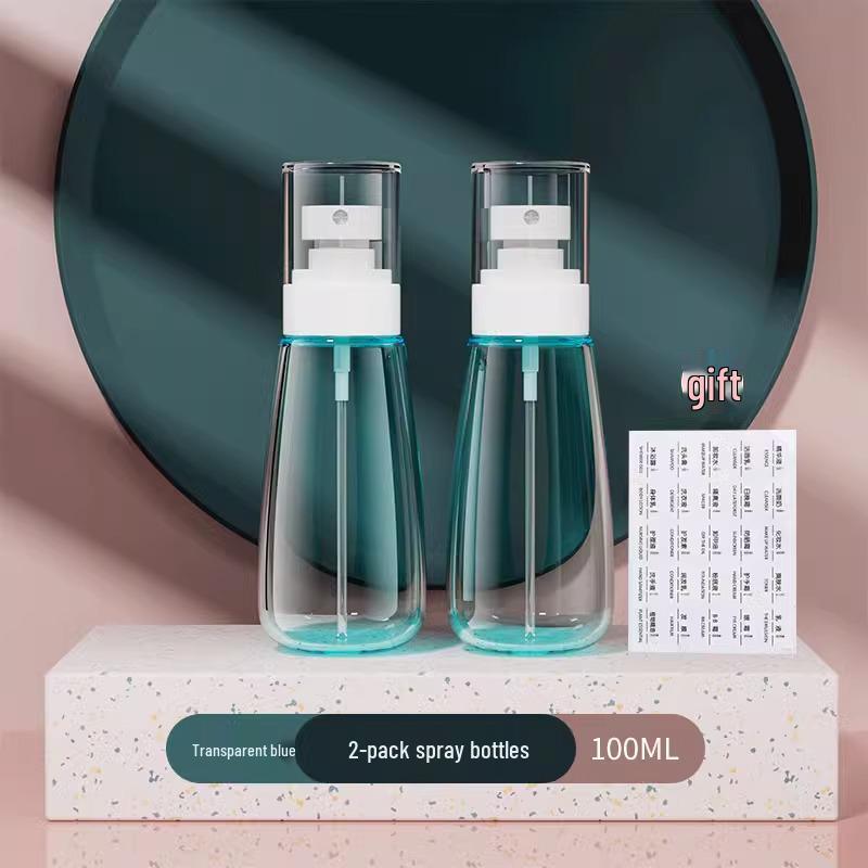 Дорожный флакон-спрей ультрамелкого распыления для увлажнения лица и использования спирта