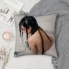 Singer Negative Spaces P-Poppy Наволочка Квадратная Двусторонняя Печать Короткий Плюш Чехол для Подушки на Диван Спальня Прикроватная Подушка