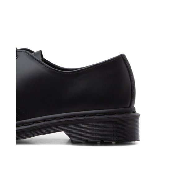 Доктор. Черные оксфорды унисекс Martens 1461 Mono Smooth Leather 14345001