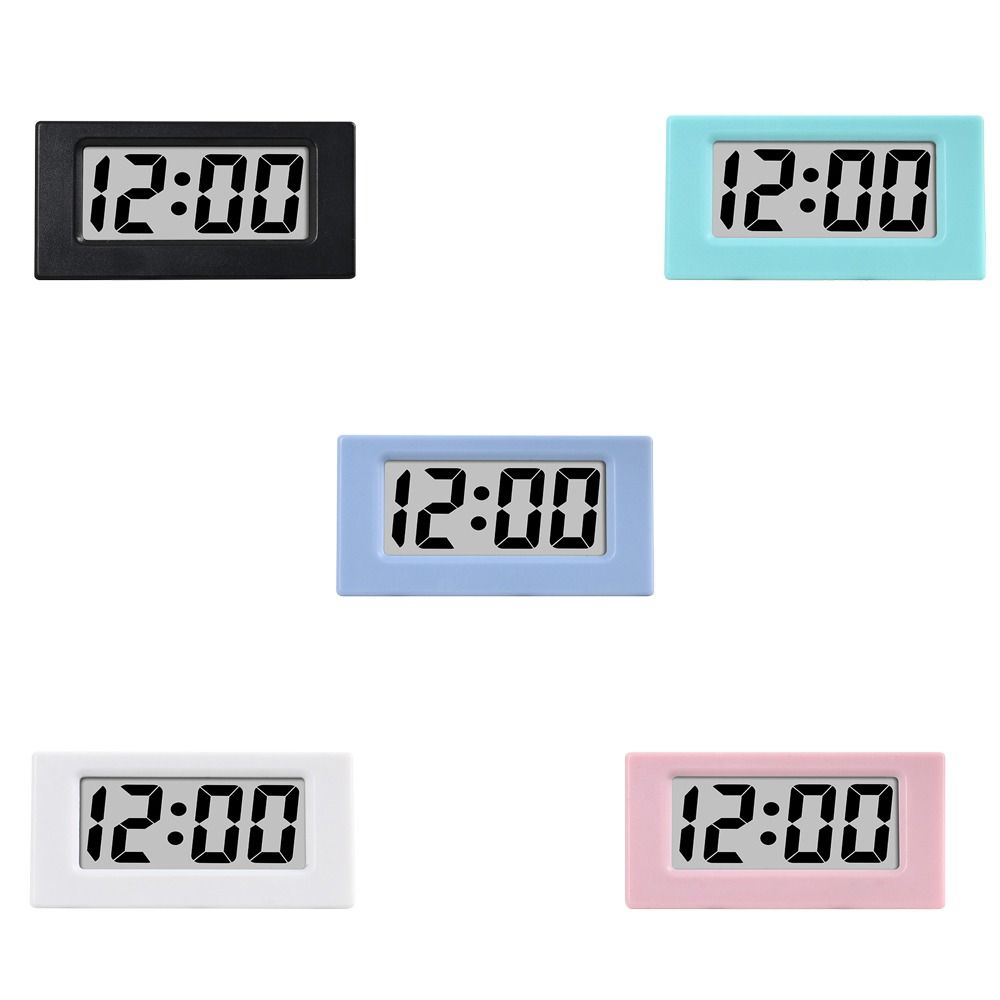 Mini Electronic Digital Clocks Portable Table Watch Screen Desktop Clock  Student