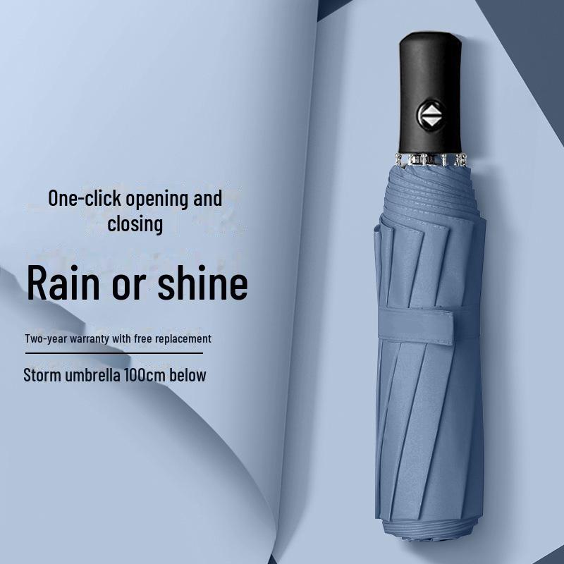 Fully Automatic Large Umbrella - Dual-Use for Sun and Rain, Anti-UV Protection