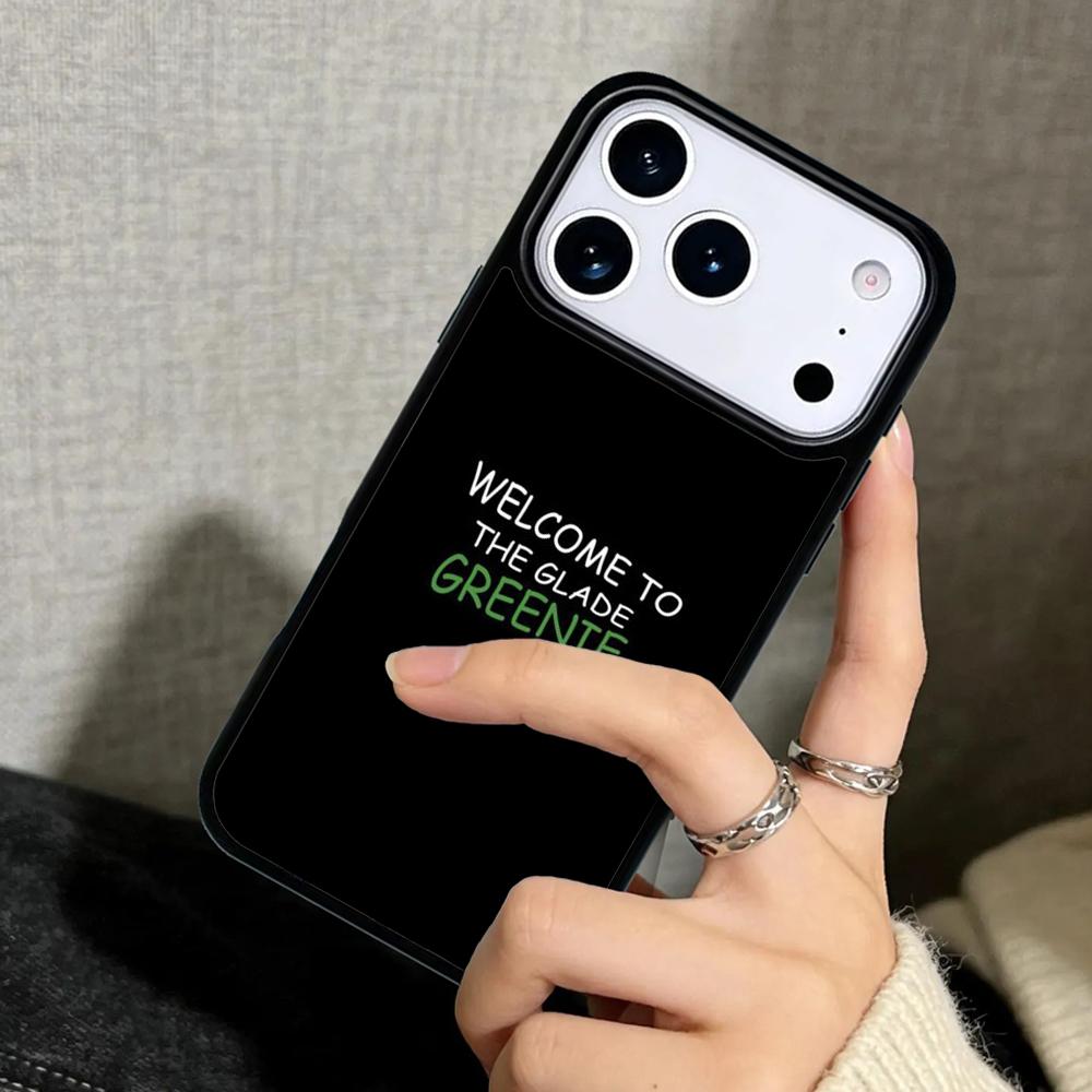 Чехол Case для iPhone 17 Air 16 Pro Max 15 Plus 11 13 Mini 14 12 Задняя крышка телефона Бегущий по лабиринту