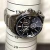 Б/у [Рабочий предмет] CITIZEN/Citizen Solar E820 Черный циферблат Титановый Легкий