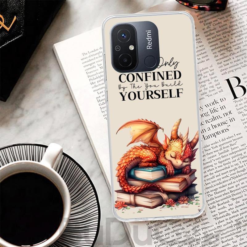Чехол F-Fourth W-Wing Dragon для Xiaomi Redmi 13 13C 14C 12 12C 10 10C 9 9C 9T 9A Чехол для телефона 10A 8A 8 7A 7 6A 6 K80 K70 K60 K20