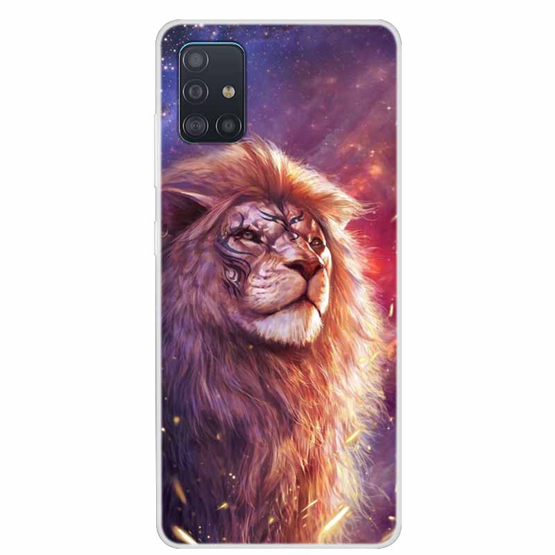 Для чехла Samsung Galaxy A71 A51 M31 Чехол M31S Мягкий силиконовый задний чехол для Samsung A71 M31S Чехол A 51 Ударопрочный чехол M31 Чехол