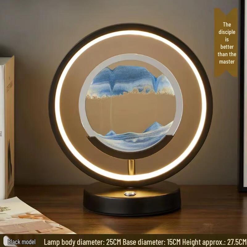 Креативный 3D ночник с живым песком