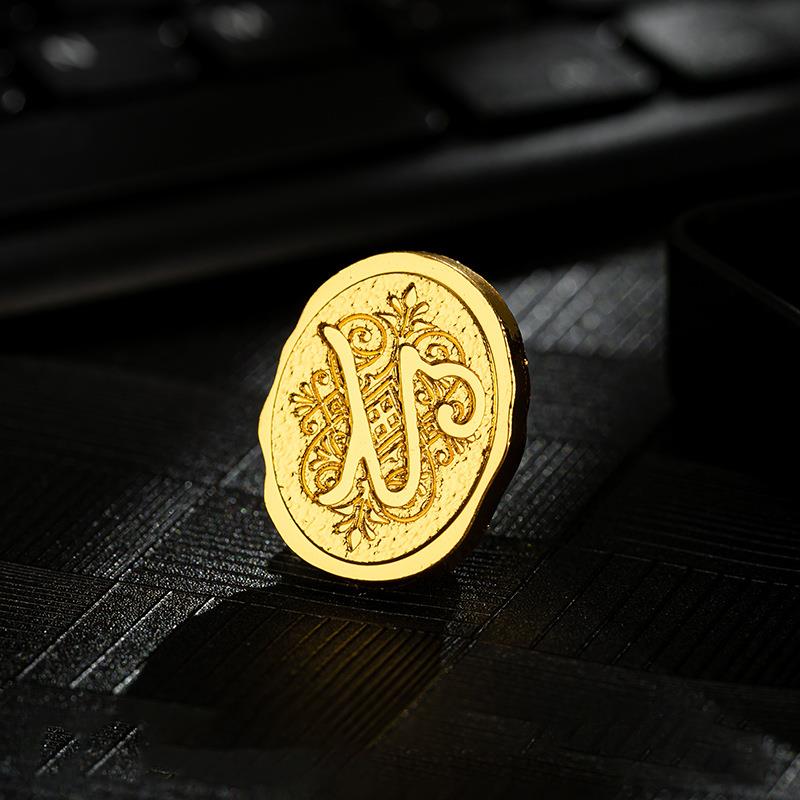 Ретро-сургучный штамп, головка 26 букв алфавита AZ, набор печатей, инструменты для декора почтовых ящиков, античный сплав, головка печати, свадебное ремесло, подарок