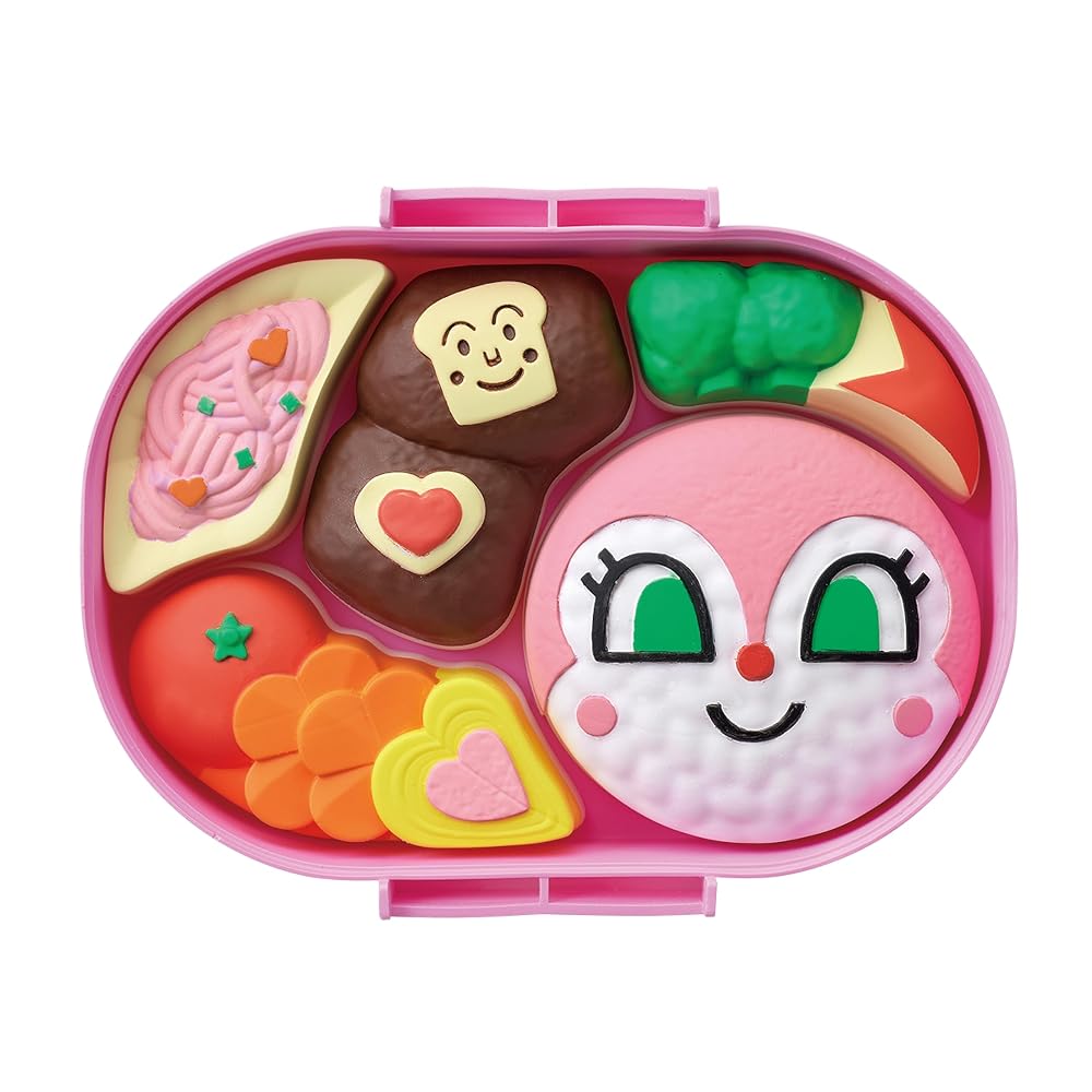 SEGA FAVE Anpanman Bento Puzzle Dokin-chan Hamburger Bento
