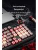 BOW Hangshi K960 Стильная беспроводная Bluetooth-клавиатура для планшета с тремя режимами для девочек, дизайн с жидкой помадой