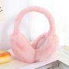 Portable Women Men Ear Warmer Winter Warm Faux Fur Ear-Muffs Foldable Earflaps Soft Plush Earmuffs
