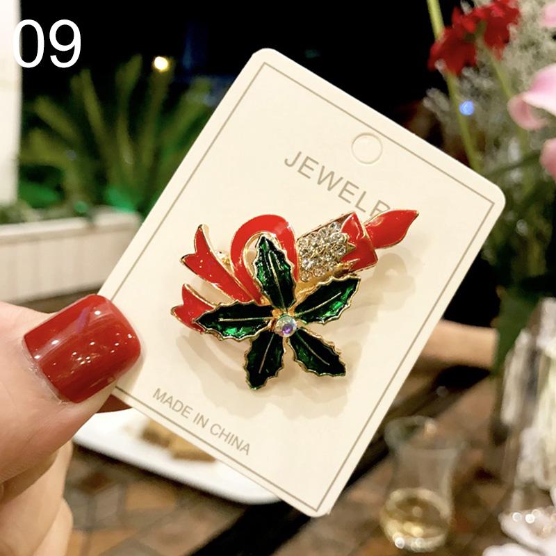 1 шт., подарки для вечеринок, хрустальные рождественские коллекции, брошь, булавки, ювелирные украшения, свадебные аксессуары