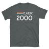 Classic Retro Inspired Graphic Birthday 2000 Vintage Short-Sleeve Unisex T-Shirt