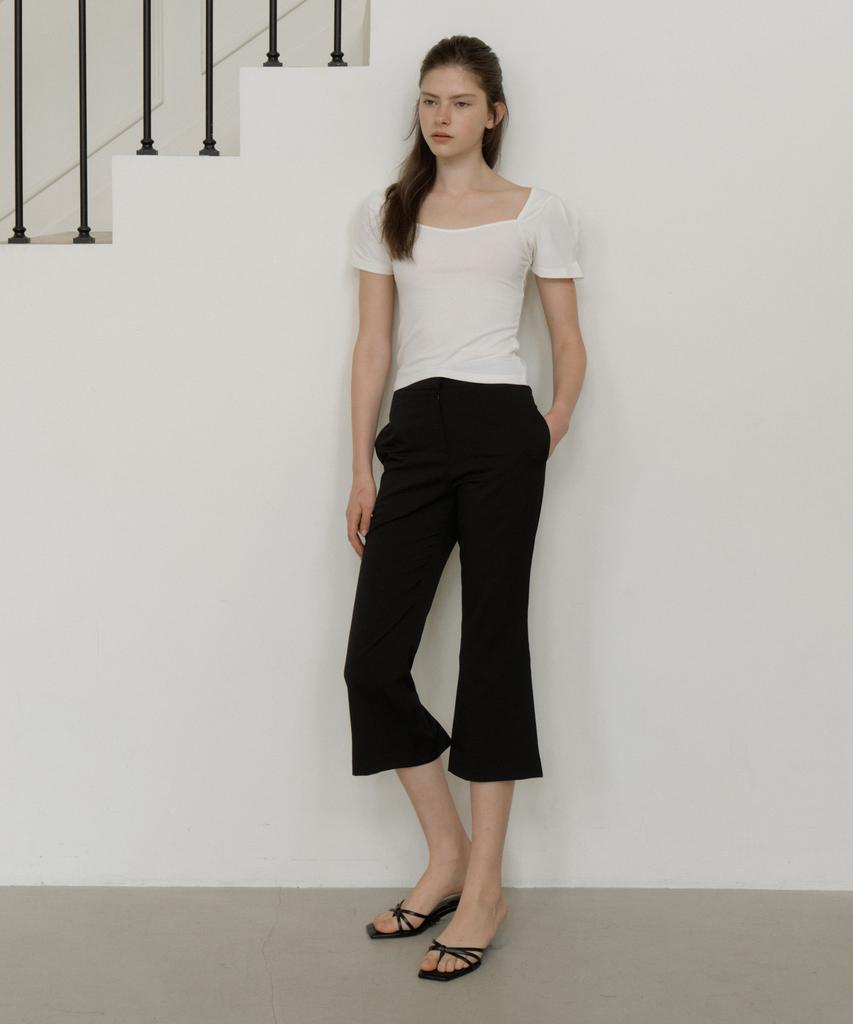 REORG Gir Capri Pants Black