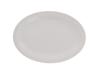 Tableware East Oval Plate Dot Oval Plate 24cm Porcelain Matte Milk