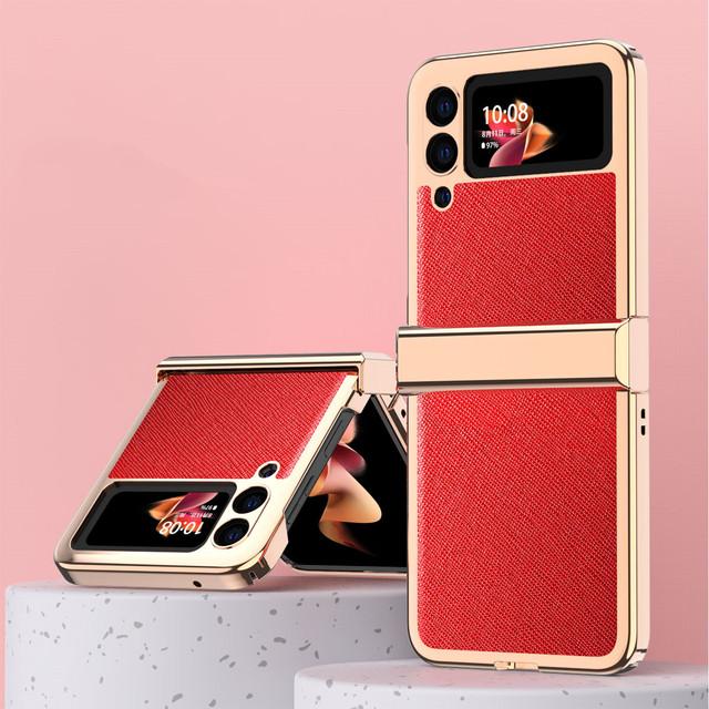 Защитный чехол без отпечатков пальцев для Samsung Galaxy Z Flip 3 5g Flip3, чехлы для телефонов с защитой от падения