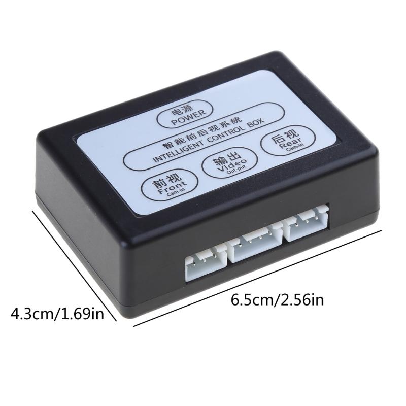 Автомобильные камеры заднего вида с 2-сторонним блоком управления для переключения вида спереди/сзади