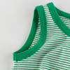 Летняя детская одежда, новый детский жилет, мужская одежда, без рукавов, полосатая основа