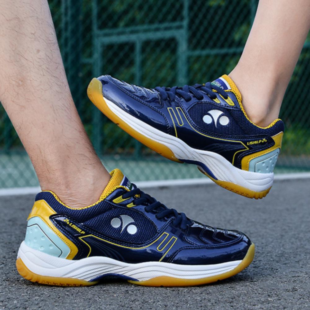 Профессиональная обувь для бадминтона Мужская и женская износостойкая нескользящая дышащая теннисная обувь Обувь для настольного тенниса Тренировочная обувь Обувь для волейбола