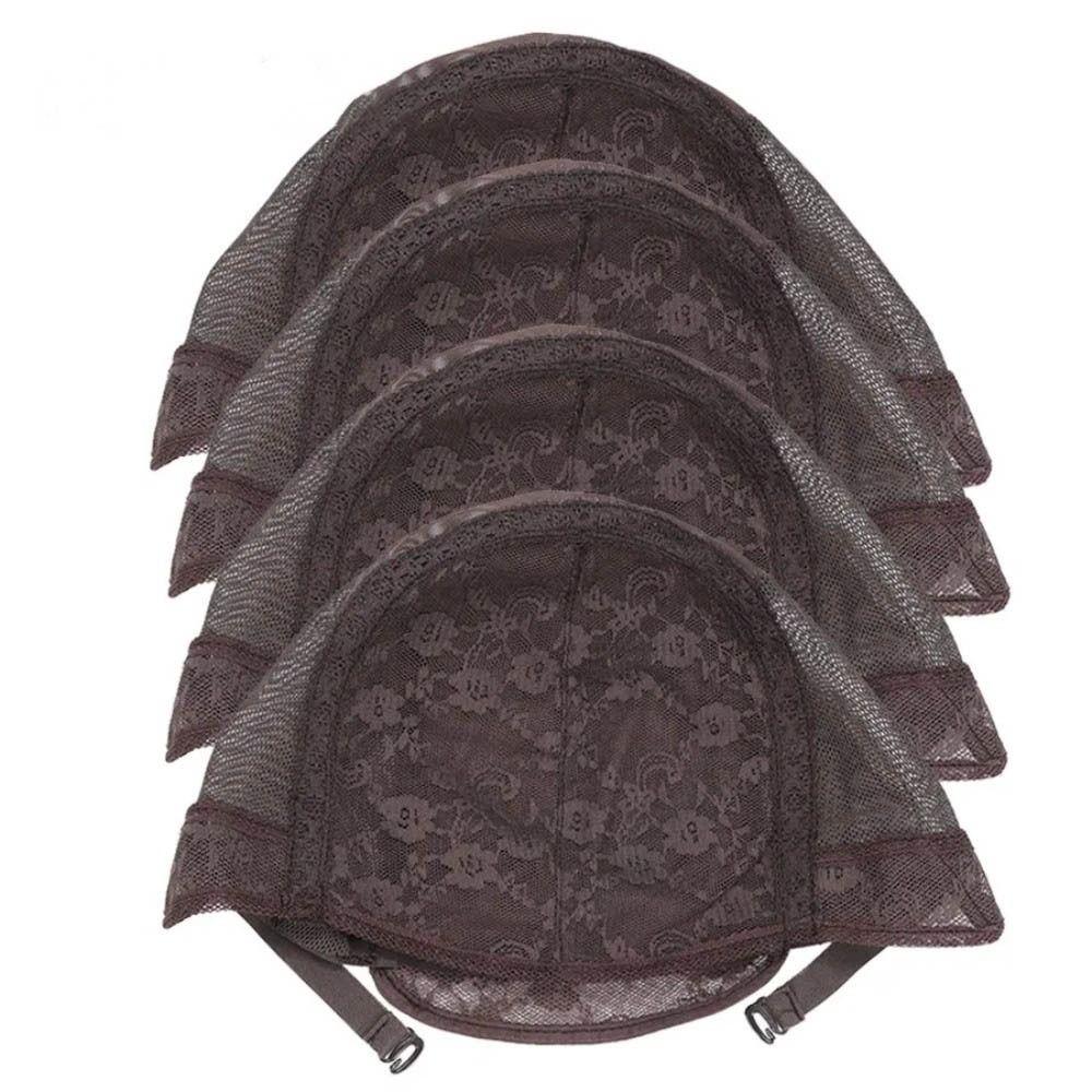 XL/L/M/S сетчатые шапочки для париков 4 размера кружевные шапочки для париков аксессуары для волос невидимая сетка для изготовления париков