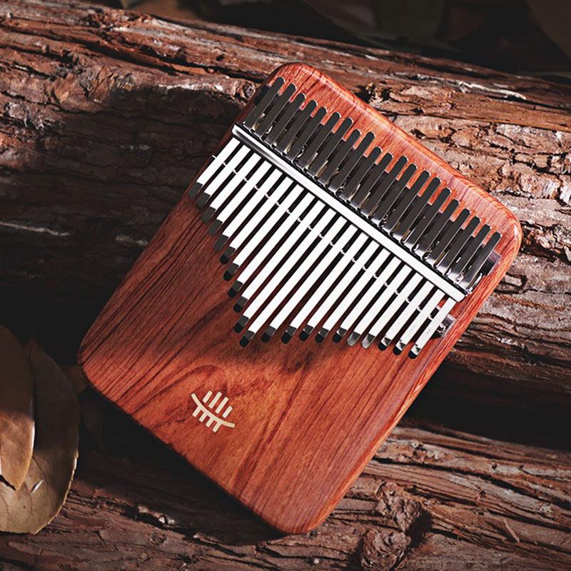 Kalimba 17 Keys Note Professional Music Keyboards Portable Wood Kalimbas Yoga Meditation Small Instrument for Initiants Fingers Piano Accessory