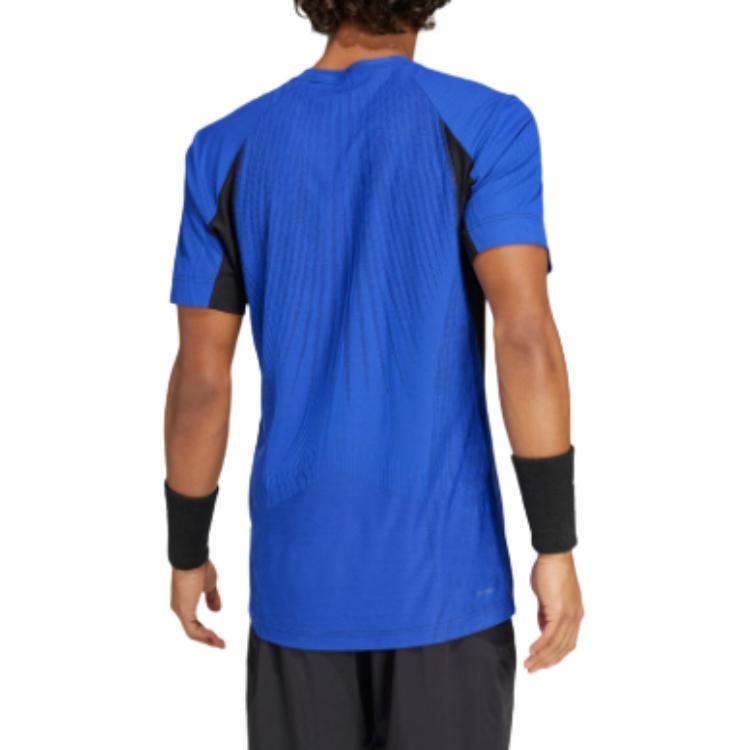 Adidas Airchill T Shirt Men's Bright Blue/Black IV8320