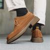 Genuine Leather Men's Shoes Classic Retro Design Style Outdoor Leisure Business Party Office Wedding Adult Quality Shoes