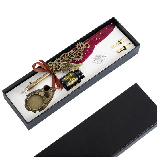 1 комплект перьевой ручки, красивый, многофункциональный, нежный, полезный, высококачественный подарок для кабинета