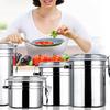 Airtight Stainless Steel Jar Canister Coffee Flour Sugar Tea Container Holder