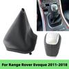Для Range Rover Evoque 2011 2012 2013 2014 2015 2016 2017 2018 аксессуары для стайлинга автомобиля ручка переключения передач кожаный чехол для багажника
