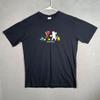 Черная футболка с графическим принтом Ripndip x World Industries Мужская Размер XL 100% Хлопок