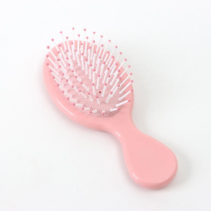 Мини-детская расческа для волос, однотонная массажная расческа для волос для мам и детей, маленькие портативные дорожные щетки для волос, уход за волосами