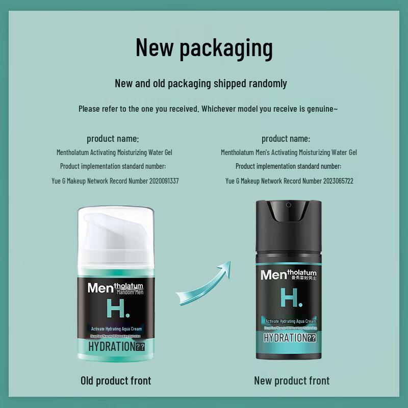 Увлажняющий крем для лица для мужчин Mentholatum Men's Active Hydration