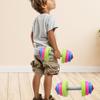 2 Pieces Kids Dumbbell Toy Children Barbell Fitness Equipment Lifting Training Home Exercise