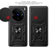 Защитный чехол для камеры VIVO X100 Pro VIVO X100 Armor Hybrid Metal Ring Back Cover