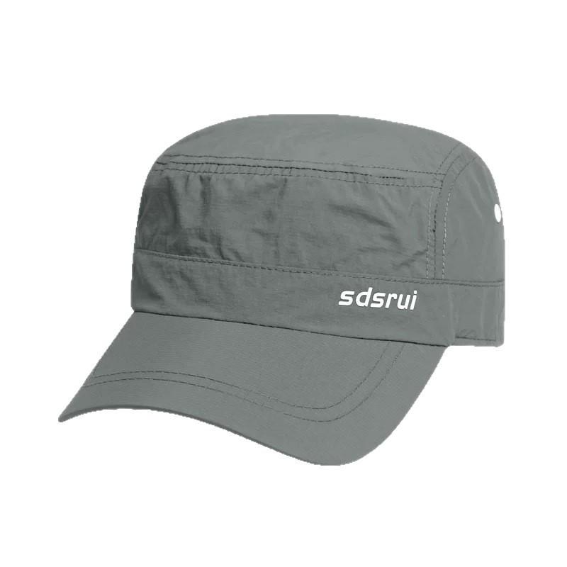 Flat top hat men's summer thin waterproof sunshade baseball cap outdoor sports mountaineering quick-drying breathable cap